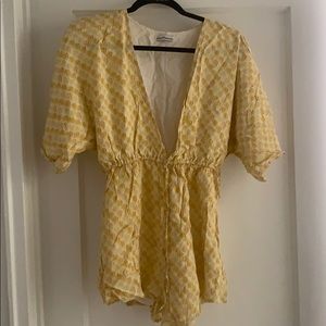 Never worn Dainty Hooligan romper